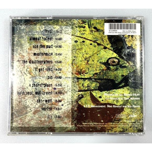 Megadeth:  Cryptic Writings Vintage 1997 Capitol Records CD Tested - Picture 2 of 8